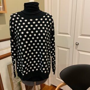 Polka dot sweater